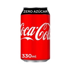 Coca Cola Zero Lata 33 CL (Pack 24 und)