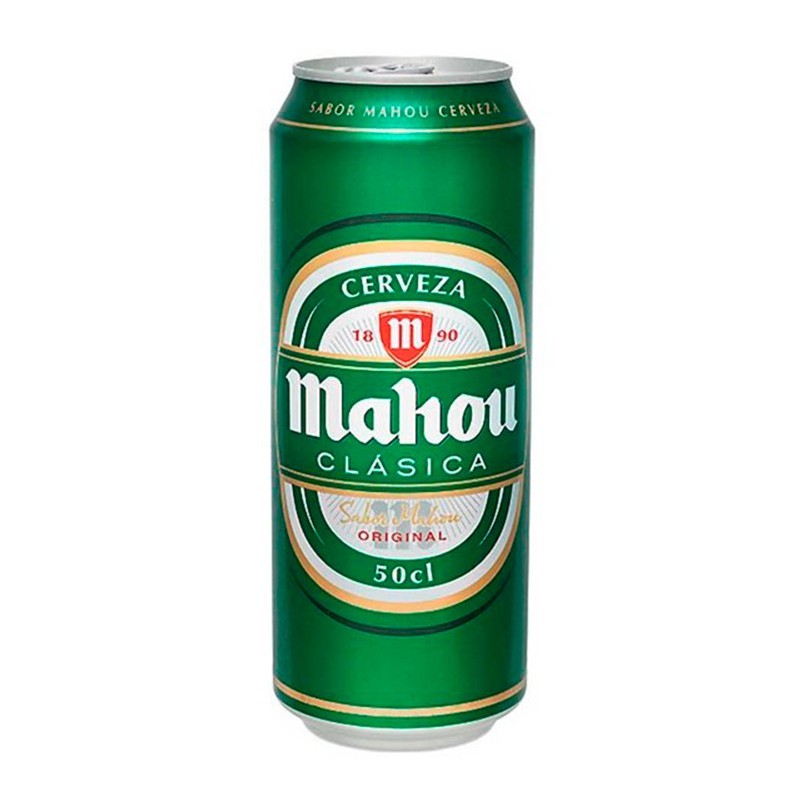 Cerveza Mahou Clásica 50 cl (Pack 24 und)