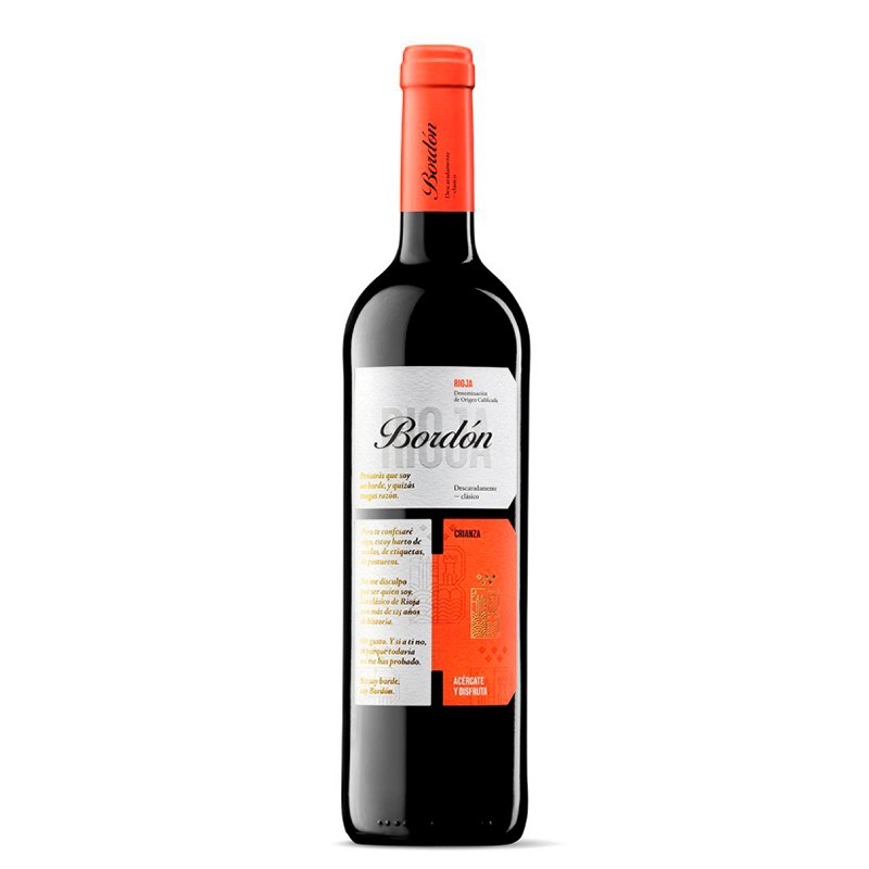 Vino Rioja Bordón Crianza
