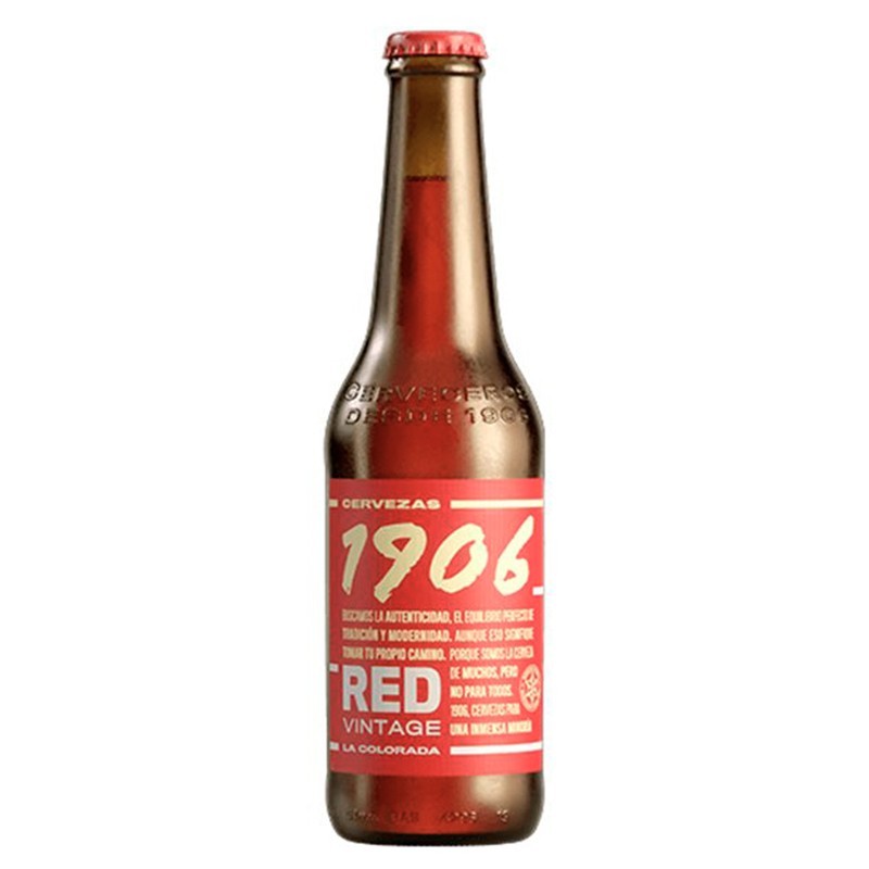 Cerveza 1906 Red Vintage 33 cl Botella (Pack 24 und)