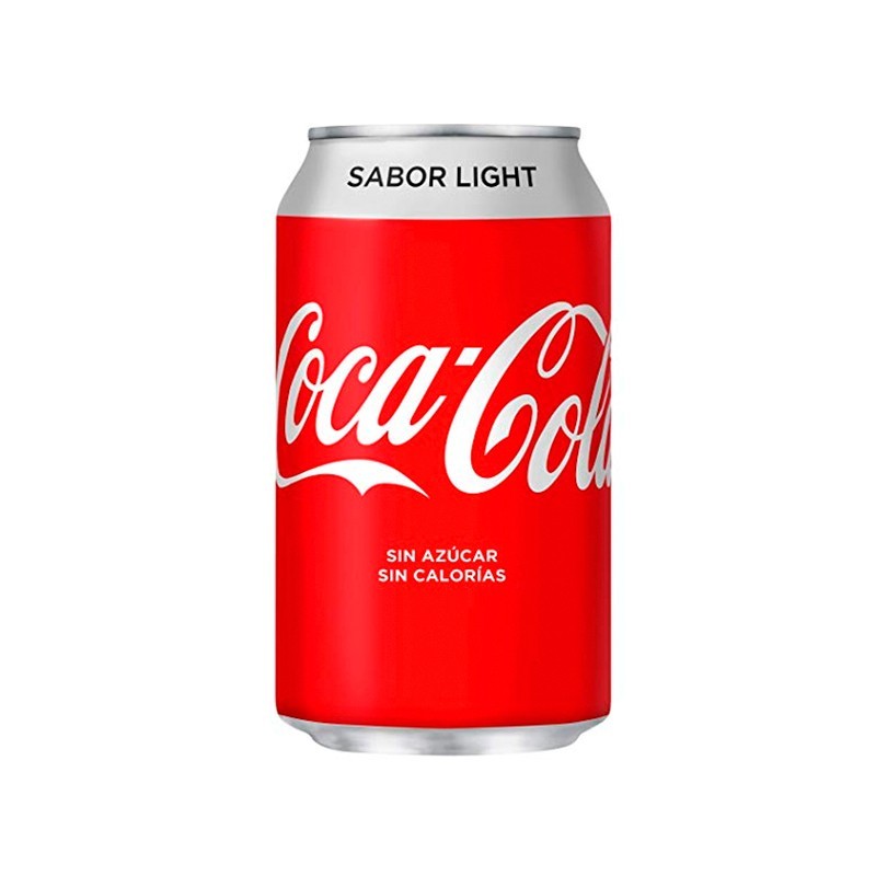 Coca Cola Lata Light 33 CL (Pack 24 und)