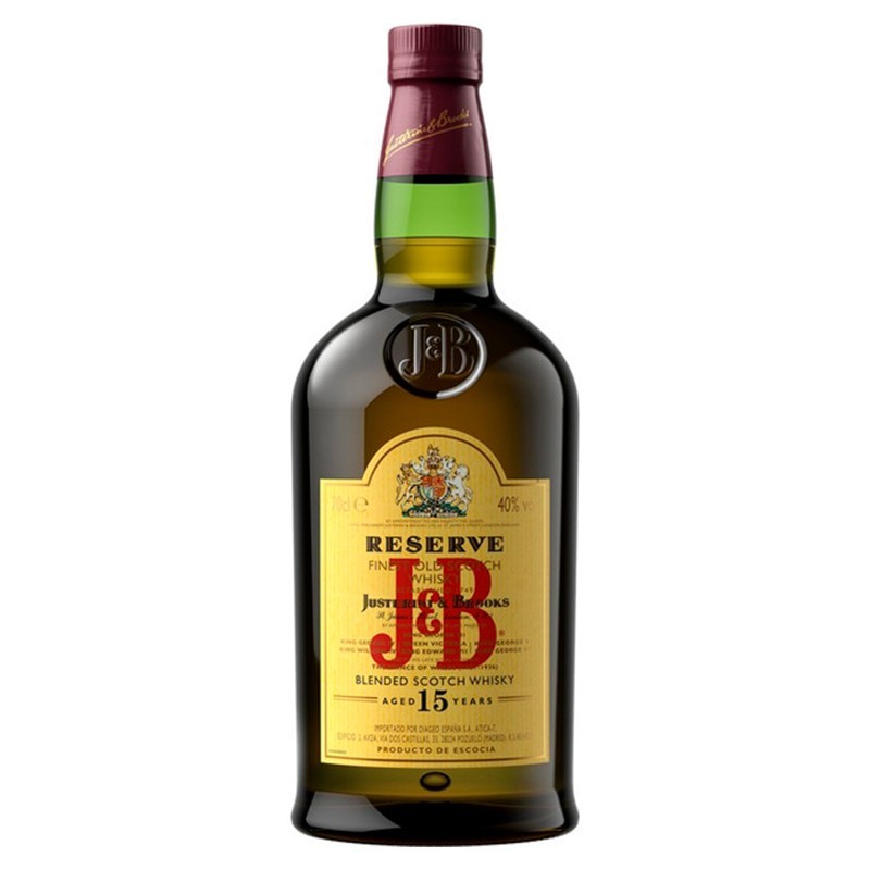 Whisky J&B 15 años