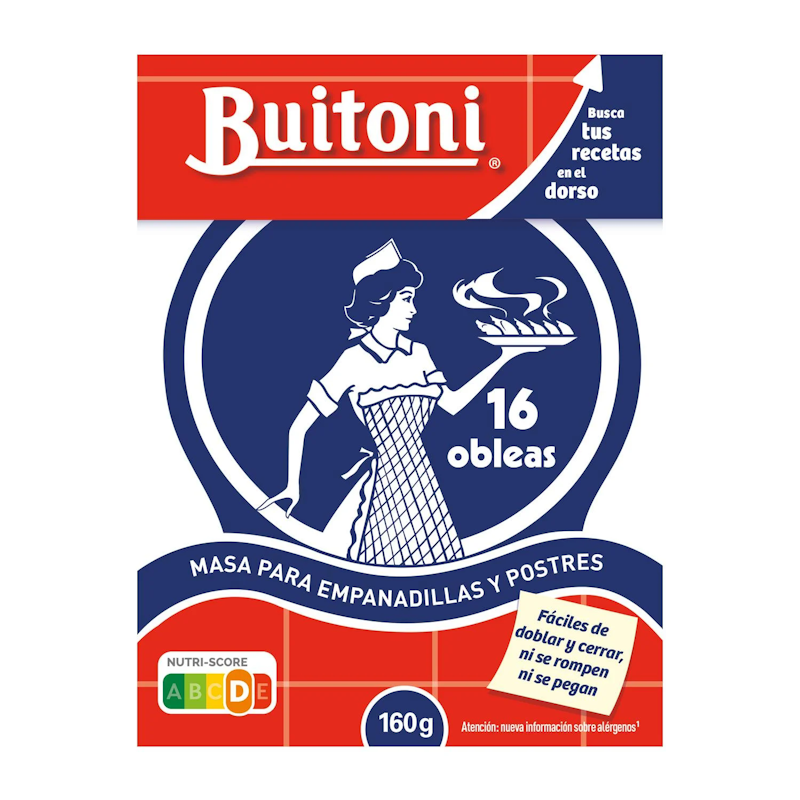 Masa para empanadillas y postres Buitoni 160 gr