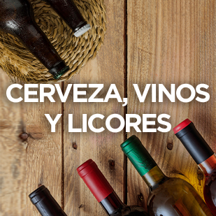 Cerveza, vinos y licores